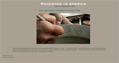 Desktop Screenshot of handmadeinamerica.us